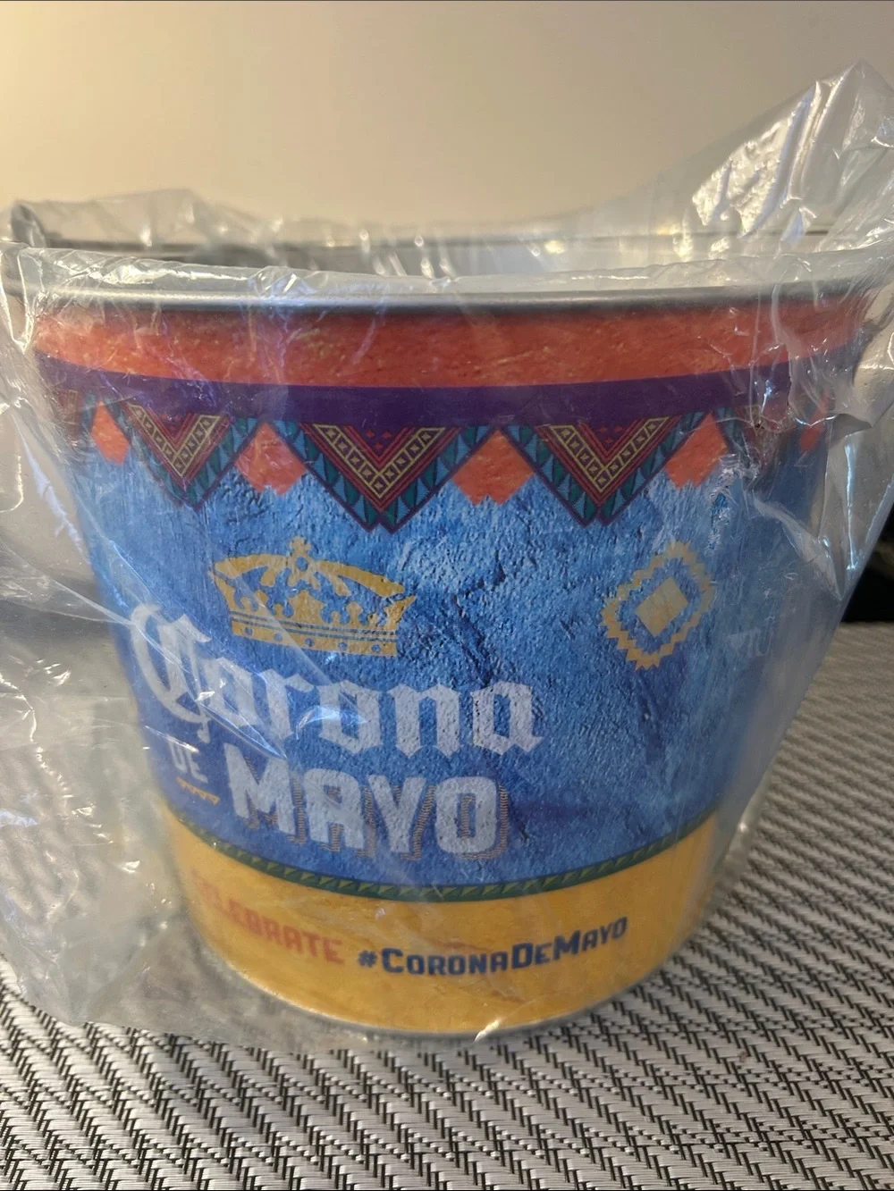 Brand New Corona Branded Beverage Bucket in “Corona De Mayo” Theme